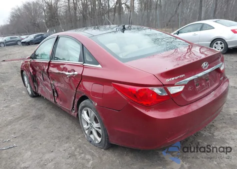 2013 Hyundai Sonata Limited z USA, uszkodzony, nr VIN 5NPEC4AC8DH566221
